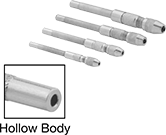 Image of Product. Front orientation. Contains Annotated, Inset. Vises. Hollow-Body Pin Vise Sets.
