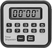 Image of Product. Front orientation. Timers. Digital Timers, Style Q.