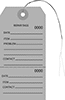 Tear-Off Matching Repair Tracking Tags