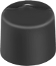 Image of Product. Front orientation. Protective Caps. Round Caps, Plastic, High-Temperature Vinyl Plastic Blend.
