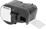 Image of Product. Front orientation. Label Printer Tape. Brady Label Printer Tape for Terminal Blocks, For Brady M4 and M5 Series Printers.