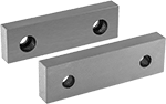 Image of Product. Front orientation. Vise Jaws. Hardened Milling-Machine Vise Jaws.