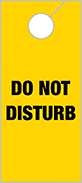 Image of Product. Front orientation. Tags. Door Tags, Do Not Disturb.