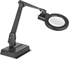 Static-Control LED Weighted-Base Workstation Magnifiers