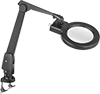 Static-Control LED Clamp-On Workstation Magnifiers