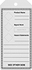 Globally Harmonized System (GHS) Tags