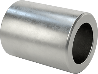 Image of Product. Front orientation. Press-Fit Drill Bushing, 0.25" ID, 3/8" OD, 1/2" Long.