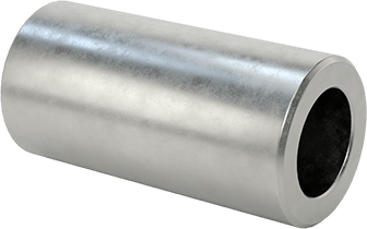 Image of Product. Front orientation. Press-Fit Drill Bushing, 0.316" ID, 1/2" OD, 1" Long.