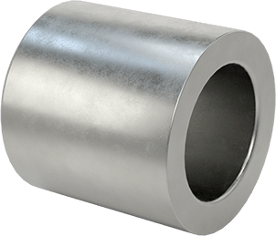 Image of Product. Back orientation. Press-Fit Drill Bushing, 0.5" ID, 3/4" OD, 3/4" Long.