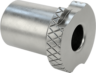 Image of Product. Front orientation. Removable Drill Bushing, 0.377" ID, 3/4" OD, 1" Long.
