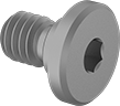 Image of Product. Front orientation. Drill Bushing Lock Screws. Lock Screws for Removable Drill Bushings, Hex.
