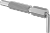 L-Handle Retractable Spring Plungers