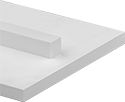 Image of Product. Front orientation. Ceramic. Electrically-Insulating Boron Nitride Ceramic Sheets and Bars.