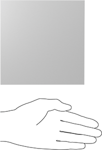 Image of Product. Side1 orientation. Contains SizingReference. Easy-to-Machine Wear-Resistant Cast Nylon Sheet, 6" x 6" x 1/4".