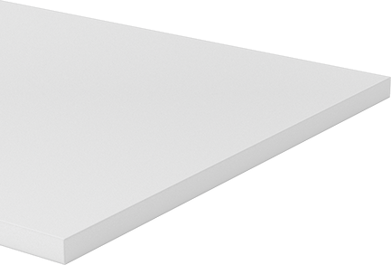 Image of Product. Front orientation. Easy-to-Machine Wear-Resistant Cast Nylon Sheet, 12" x 24" x 1/2".