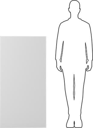 Image of Product. Side1 orientation. Contains SizingReference. Easy-to-Machine Wear-Resistant Cast Nylon Sheet, 24" x 48" x 1".