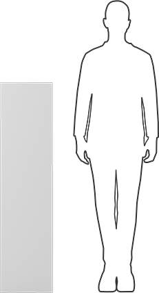 Image of Product. Side1 orientation. Contains SizingReference. Easy-to-Machine Wear-Resistant Cast Nylon Sheet, 12" x 48" x 4".