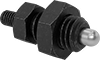 Add-a-Handle Retractable Spring Plungers