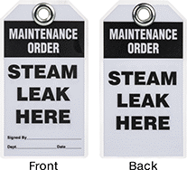 Image of Product. Front orientation. Contains Annotated, MultipleImages. Tags. Maintenance Tags, Maintenance Order—Steam Leak Here.
