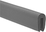 Image of Product. Front orientation. Edge Trim. Rubber Edge Trim, Style 5.