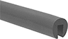Image of Product. Front orientation. Edge Trim. Rubber Edge Trim, Style 6.