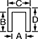 Image of Attribute. Front orientation. Contains Annotated. Rubber Edge Trim, Style 1.