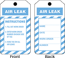Image of Product. Front orientation. Contains Annotated, MultipleImages. Tags. Maintenance Tags, Air Leak.