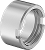 Lock Rings for Drill Bushings for Thin Metal