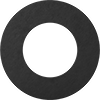 Oil-Resistant Compressible Buna-N Pipe Gaskets