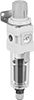 SMC Modular Compressed Air Filter/Regulators for Particle Removal