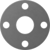 High-Temperature Silicone Rubber Pipe Gaskets with Bolt Holes
