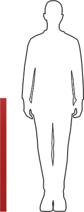 Image of Product. Side1 orientation. Contains SizingReference. Gasket Material, High-Temperature Silicone Strip, 2" Wide x 36" Long x 1/16" Thick.