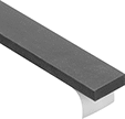 Image of Product. Front orientation. Gasket Material. Oil-Resistant Compressible Buna-N Gasket Material , Adhesive-Back Sheets.