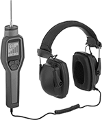 Image of ProductInUse. Front orientation. Stethoscopes. Noise-Filtering Stethoscopes , Digital Display.