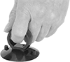 Push-to-Grip Suction-Cup Lifters