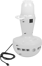 Image of Product. Floodlights. Front orientation. Portable Work Lights. Self-Stabilizing Plug-In Freestanding Portable Floodlights.