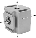Image of Product. Front orientation. Contains Annotated. Compressed Air Filter/Regulator/Lubricator Manifolds. Manifolds for Parker Modular Compressed Air Filter/Regulator/Lubricators (FRLs), For P32 Series.
