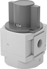 Safety Lockout Valves for SMC Modular Compressed Air Filter/Regulator/Lubricators (FRLs)