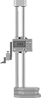 Image of Product. 192-67 Series. Front orientation. Height Gauges. Mitutoyo Electronic Height Gauges, Hand Wheel, 2 Columns, Error Alarm, Low Battery Indicator, Zero-Position Memory (ABS), Zero-Set Button.