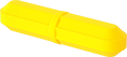 Image of Product. Yellow Octagon. Front orientation. Stirring Bars. Octagon, Yellow.