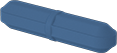 Image of Product. Blue Octagon. Front orientation. Stirring Bars. Octagon, Blue.