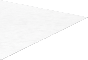Image of Product. Front orientation. Clear Impact-Resistant Polycarbonate, UV-Resistant, 96" x 48" x 1/8".