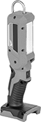 Image of Product. Front orientation. Portable Work Lights. Cordless Portable Work Lights for Milwaukee Rechargeable Batteries, Style A.
