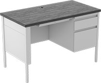 Image of Product. Front orientation. Desks. Desks, Style A.