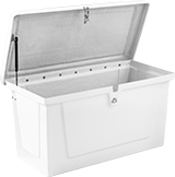 Image of Product. Front orientation. Chests. Fiberglass Chests.