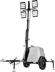 Image of Product. Front orientation. Portable Work Lights. Large-Area Mobile Floodlights with Power Generator.