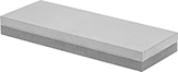 Image of Product. Front orientation. Sharpening Stones. Water-Activated Sharpening Stones, Straight, Rectangular Stone, Two Grit.