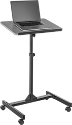 Image of ProductInUse. Front orientation. Computer Stands. Adjustable-Height Computer Stands, Style B.