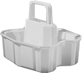 Image of Product. Front orientation. Bottle Carriers. Enclosed Tote Trays for Bottles.