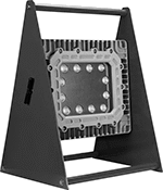 Image of Product. Front orientation. Portable Work Lights. Explosion-Proof Freestanding Portable Floodlights, Style B.